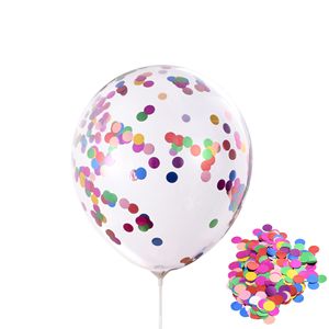 Accessoires pour ballons <span class=keywords><strong>Ballon</strong></span> en latex scintillant avec <span class=keywords><strong>confettis</strong></span> Remplissage de ballons Rond à paillettes - Product Image 2