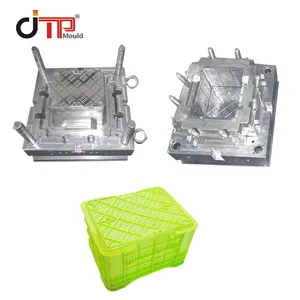 China Used Plastic Injection Industrial Collapsible Crate Mould/Molding