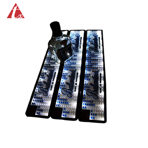 calidad antideslizante Bar atmósfera Luz de goma suave <span class=keywords><strong>jagermeister</strong></span> estera de la barra personalizado led estera de la barra - Product Image 2
