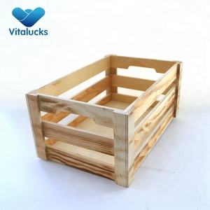 Ventes chaudes OEM en <span class=keywords><strong>bois</strong></span> à lattes de stockage de fruits caisse <span class=keywords><strong>bois</strong></span> - Product Image 2