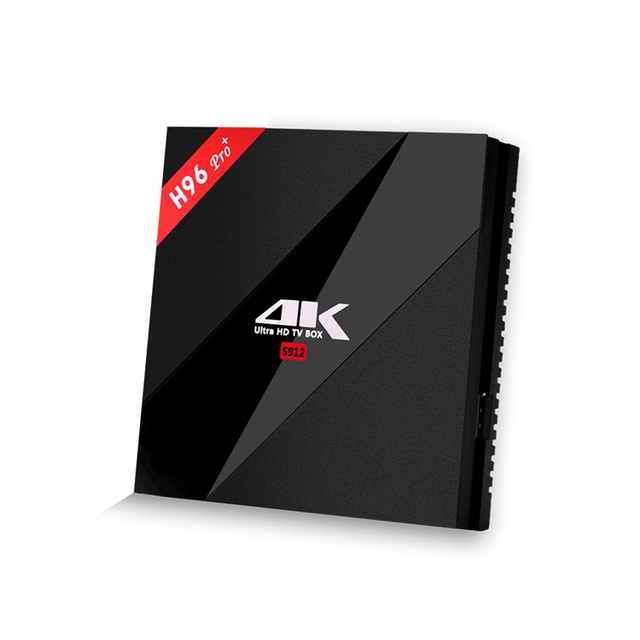 H96 Pro Plus S912 3GB 32GB TV BOX Android 7.1 Amlogic S912 2.4G/5.8G WIFI Android Tv Player 4k Android iptv Arabic Tv Box
