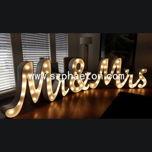 Super luminoso decorazione di cerimonia nuziale grande alfabeto <span class=keywords><strong>lettere</strong></span> tendone ha condotto la luce <span class=keywords><strong>lettere</strong></span> - Product Image 5