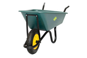 <span class=keywords><strong>60L</strong></span> ล้อเดียวก่อสร้างคอนกรีตสวนมือรถเข็นเหล็กสาลี่ - Product Image 3