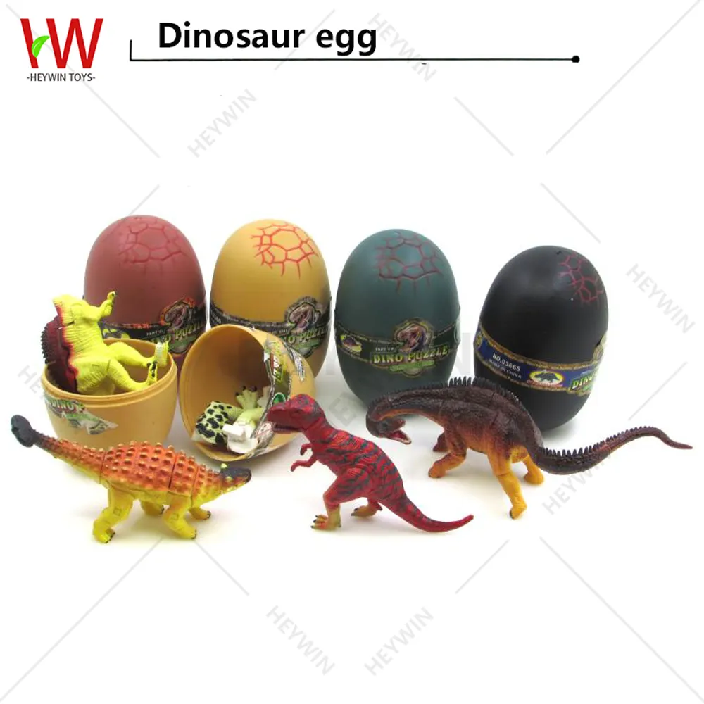 ของขวัญราคาถูกพลาสติก Deformed ไข่ไดโนเสาร์ของเล่นแคปซูล Jurassic Mini Transformable ของเล่นไดโนเสาร์พลาสติกสำหรับเครื่องหยอดเหรียญ