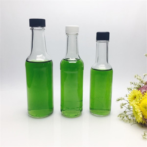 Mẫu Miễn Phí!!! 150Ml 180Ml 250Ml Thủy Tinh Ớt/Chai Nước Sốt Nóng Nắp Nhựa - Product Image 1