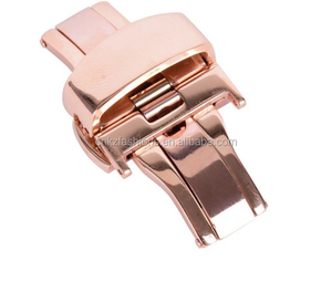 <span class=keywords><strong>Boucle</strong></span> de montre à déployement en acier inoxydable 12/14/16/18/20/22/24 mm, fermoir à bouton-poussoir, <span class=keywords><strong>boucle</strong></span> <span class=keywords><strong>papillon</strong></span> pour bracelet de montre - Product Image 5