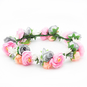 <span class=keywords><strong>Coronas</strong></span> <span class=keywords><strong>de</strong></span> <span class=keywords><strong>Flores</strong></span> <span class=keywords><strong>para</strong></span> el Cabello, Diademas con <span class=keywords><strong>Flores</strong></span>, Diadema <span class=keywords><strong>para</strong></span> Viajes, Bodas, <span class=keywords><strong>Niñas</strong></span> - Product Image 1