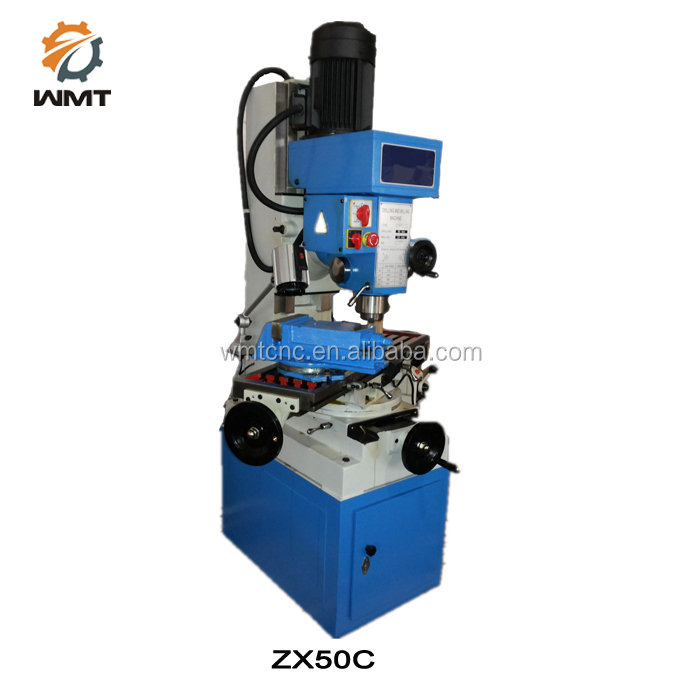 ZX50C Mini Drilling and Milling Machine - 50mm Capacity, 3-Axis