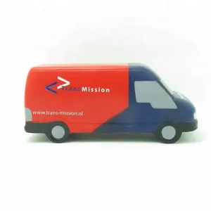 Regali promozionali Logo personalizzato in schiuma PU a forma di <span class=keywords><strong>camion</strong></span> della spazzatura Slow Rebound spremere lo Stress Reliever giocattoli per bambini adulti - Product Image 2