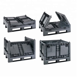 Custom Injection Heavy duty Folding Plastic Crate Mould