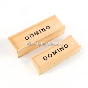 Venda superior atacado os jogos dominó de madeira mais populares para crianças