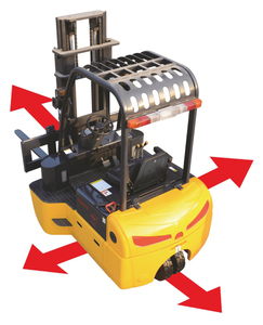 Carretilla elevadora eléctrica Xilin <span class=keywords><strong>1.6Ton</strong></span> 2.0Ton 3,0 M 6,2 M Full-ac Controller Carretilla elevadora de 4 direcciones - Product Image 2