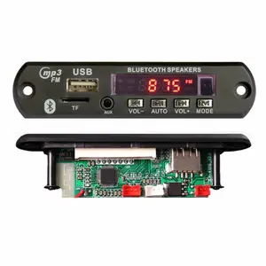 スピーカーモジュール12V5VラジオオーディオBt FM SD USB Bt Mp3 WMAWAVプレーヤーデコーダーボード工場卸売
