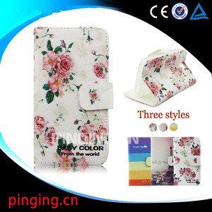 bon marché et de haute qualité en gros portefeuille élégant en cuir flip case for <span class=keywords><strong>wiko</strong></span> arc en ciel - Product Image 1
