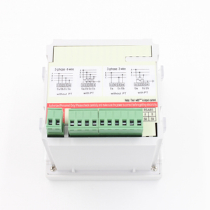 Misuratore Multifunzione Digitale Trifase 96*96 con RS485, Amperometro Digitale AC, Voltmetro, Wattmetro e Misuratore di Frequenza - Product Image 5