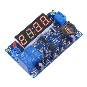 DC 12V 3 Channel Digital Programmable Time Clock Switch Timer Relay 24 Hours Daily 4 Digit Red LED Display