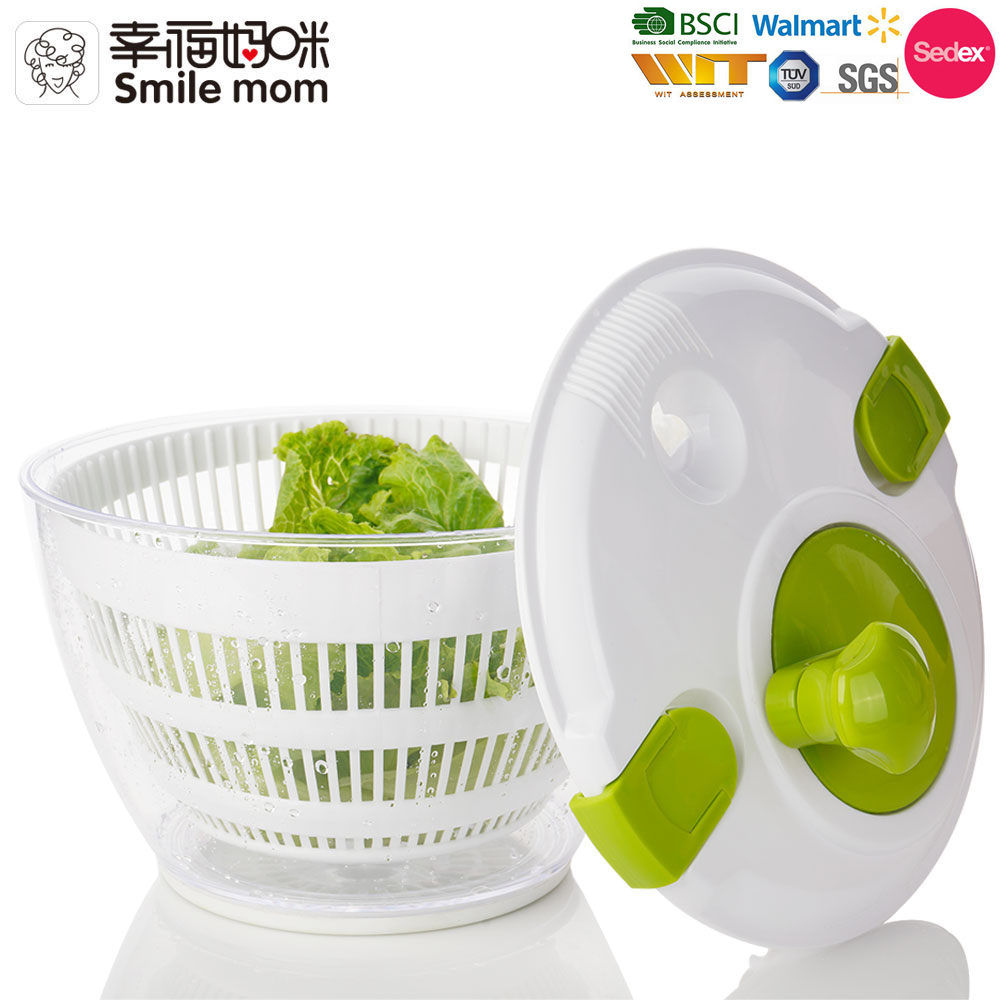 Аппарат для приготовления салата Smile mom, мини-прибор для приготовления салата, спиннер для салата, сушилка