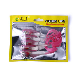 <span class=keywords><strong>Leurre</strong></span> <span class=keywords><strong>souple</strong></span> de pêche <span class=keywords><strong>avec</strong></span> tête plombée et hameçon, 11cm 16g, 5 pièces/sac - Product Image 5