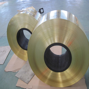Bande de laiton C2700 H65 largement utilisée dans l'industrie du matériel Bobine de laiton de 2mm Alliage d'aluminium Zine Laiton - Product Image 4