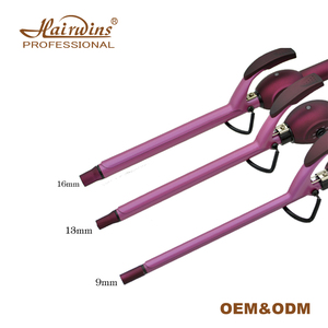 HW-911 नई डिजाइन सिरेमिक डिजिटल जादू Slimsy बाल Curler 9mm सर्पिल बिजली पुरुषों कर्लिंग लोहे डगमगाने - Product Image 3