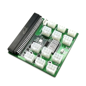 Alta calidad 12 V 6Pin Breakout junta para HP 1200 W GPU minería - Product Image 1
