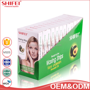 Top vente échantillon gratuit aucun <span class=keywords><strong>mal</strong></span> naturel bandes de cire pour tous type de <span class=keywords><strong>peau</strong></span> - Product Image 5