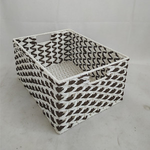 3-piece Set Paper <strong>Rope</strong> <strong>Storage</strong> <strong>Basket</strong> - Product Image 2