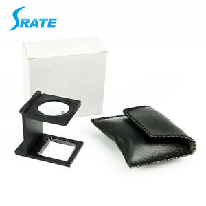 Складное металлическое тканевое увеличительное стекло в черных принтерах тестер льна - Product Image 3