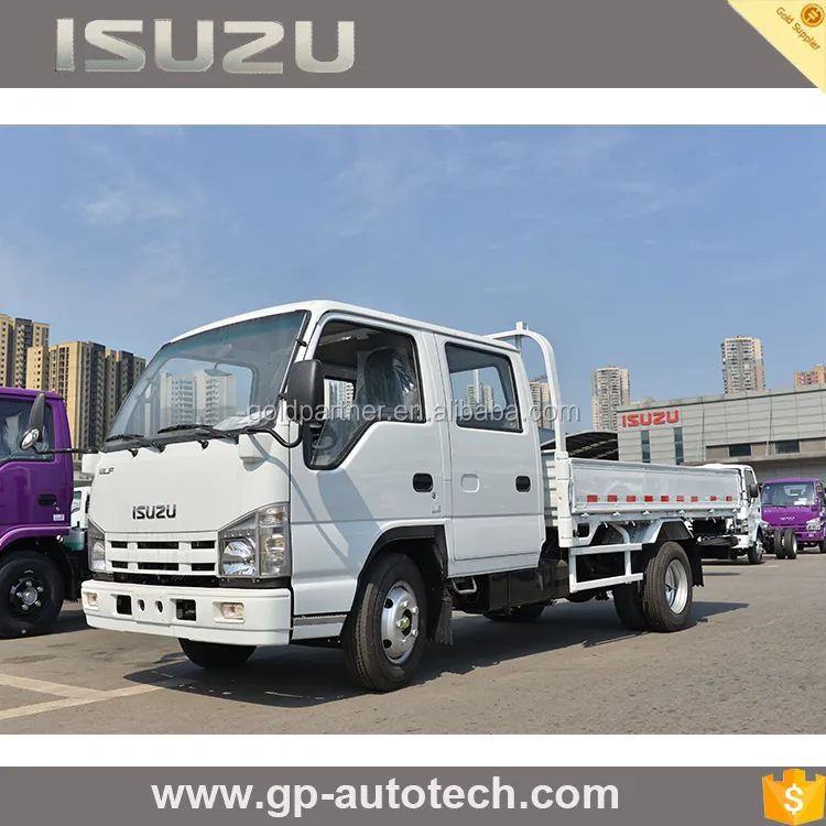 Nueva condición Isuzu doble fila camión de carga 100 P para la venta
