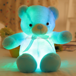 Orsetto di peluche con luci LED colorate, giocattolo luminoso che cambia colore, orsetto luminoso, campione gratuito - Product Image 2