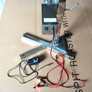 <span class=keywords><strong>Girarrosto</strong></span> Portatile <span class=keywords><strong>da</strong></span> Campeggio per Agnello e Pollo con Treppiede e Motore - Product Image 6