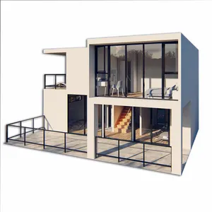 Oost-europa Project Brandwerende Prefab Huis Snelle Building Export