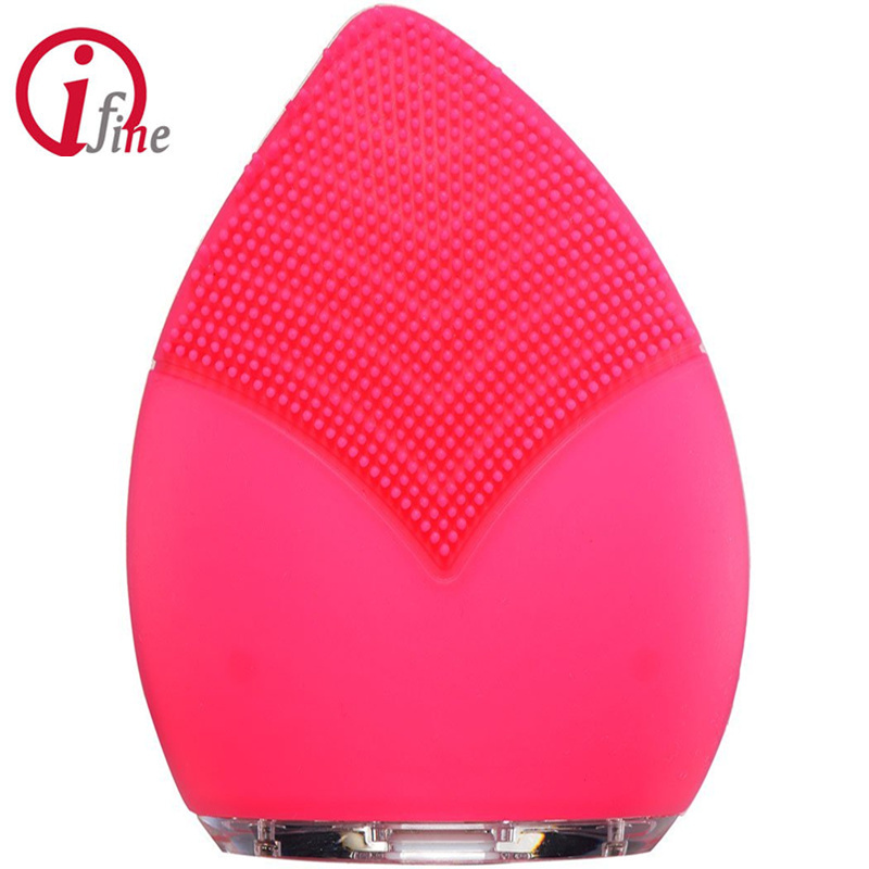 Sold on Amazon 2018 trend products initiation USB rechargeable Sonic facial cleanser for leather products Beauty