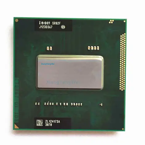 INTEL i7-2960XM CPU (8 M Cache, 2.70 Ghz ถึง 3.70 GHz, i7 2960XM) SR02F, quad - Core, PGA988 แล็ปท็อปรองรับ CPU HM67 QM67