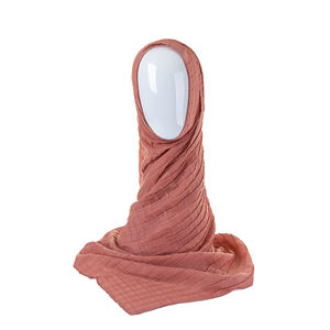 Арабский красивый измельченный хиджаб, популярный стиль с ролевой шитью, оптовая продажа, Индия для женщин и женщин - Product Image 1