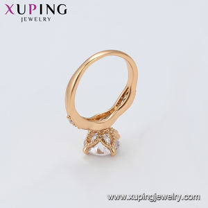 15966 простой дизайн покрытое розовым золотом 10k 1 г ювелирные изделия из золота <span class=keywords><strong>11</strong></span> карат бриллиантовое кольцо - Product Image 2