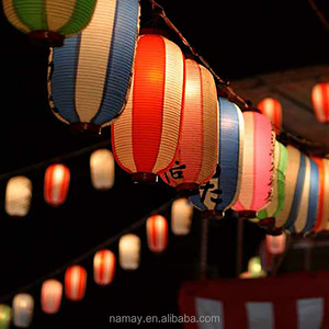 Linternas <span class=keywords><strong>de</strong></span> <span class=keywords><strong>Papel</strong></span> Japonesas Tradicionales en Forma <span class=keywords><strong>de</strong></span> Cilindro - Product Image 6