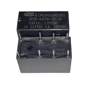 Relay Sinyal 5V DPDT HKE 5V 8 Pin Flasher Relay