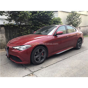 Adesivi Sottoporta Minigonne Laterali in Fibra di Carbonio per <span class=keywords><strong>Alfa</strong></span> <span class=keywords><strong>Romeo</strong></span> Giulia <span class=keywords><strong>Berlina</strong></span> 4 Porte 2015 2016 2017 - Product Image 4