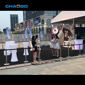 Ngoài trời dẫn đồ nội thất 16 colors thay đổi chiếu sáng thương mại led light up nhựa cao đảng cocktail bảng - Product Image 4