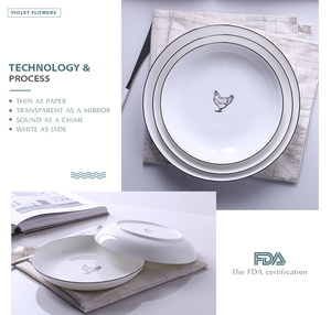 Alibaba más vendidos porcelana fina profunda cena platos de cerámica set placa de <span class=keywords><strong>la</strong></span> porción para el <span class=keywords><strong>restaurante</strong></span> - Product Image 5