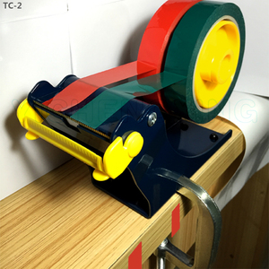 Dispensador de Cinta de Embalaje ABS Negro/Azul con Ventosa y Abrazadera en C TC-2 - Product Image 2
