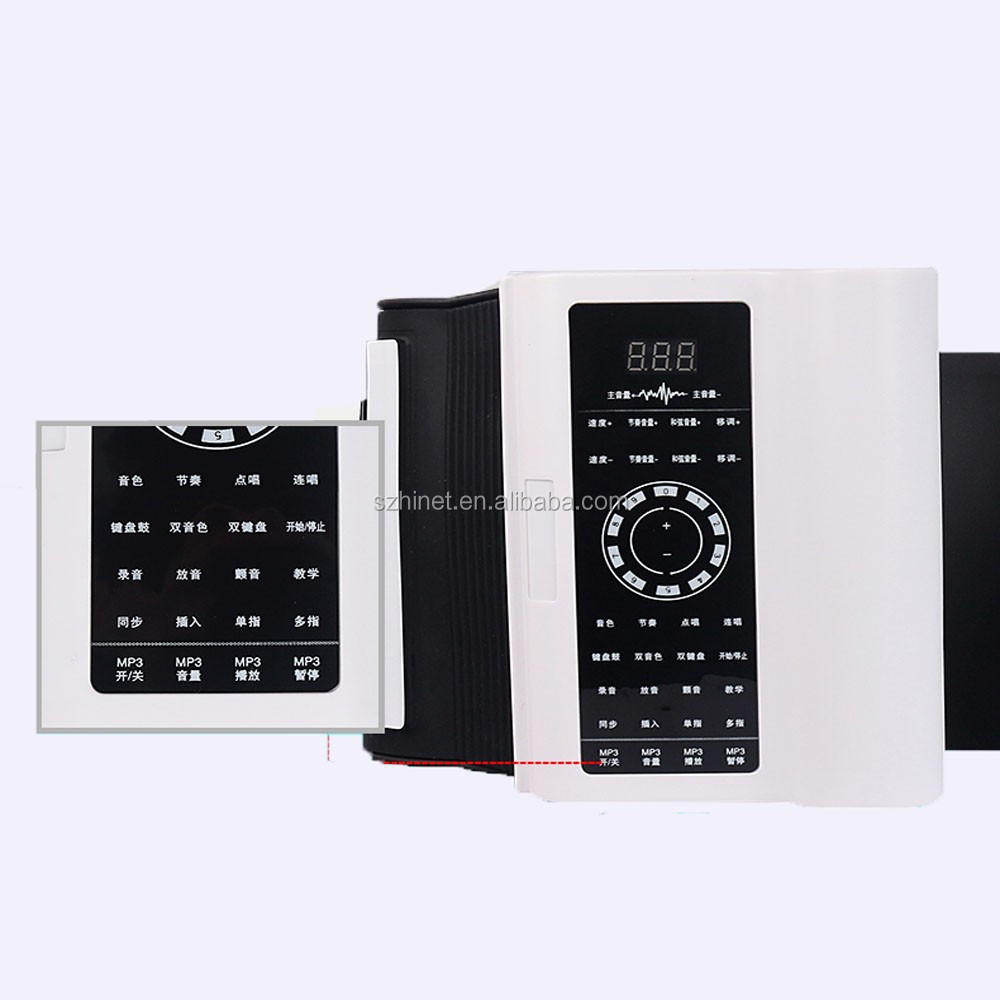 Мягкая портативная цифровая MIDI-клавиатура для пианино 88 клавиш