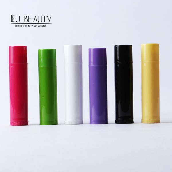 Chinese supplier 5g empty lipstick tube,lip balm cosmetic package tube
