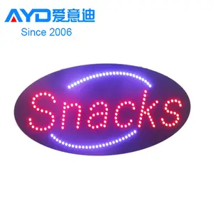 Amazon Hot Sale High Quality Indoor Acrylic Restaurant LED Window Letters Signs