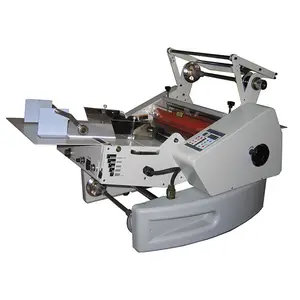 auto feed double sides hot roll laminating machine