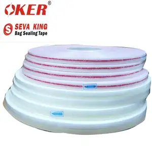 2021 HOT SALE Factory Sealing King Brand HDPE bag sealing tape for BOPP sealing bags double sided tape acrylic adhesive tape