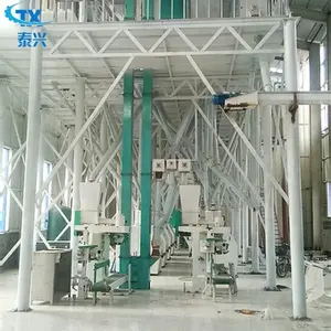 Wheat Flour Mill Price Automatic Industrial Complete Roller Mill Grain Wheat Flour Mill