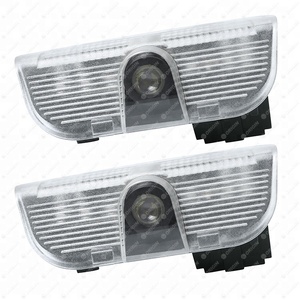 Projecteur de bienvenue de porte pour voitures, <span class=keywords><strong>Logo</strong></span> lumineux LED pour <span class=keywords><strong>VW</strong></span> Phaeton, touring CC, sharan <span class=keywords><strong>Scirocco</strong></span>, 2 pièces - Product Image 2