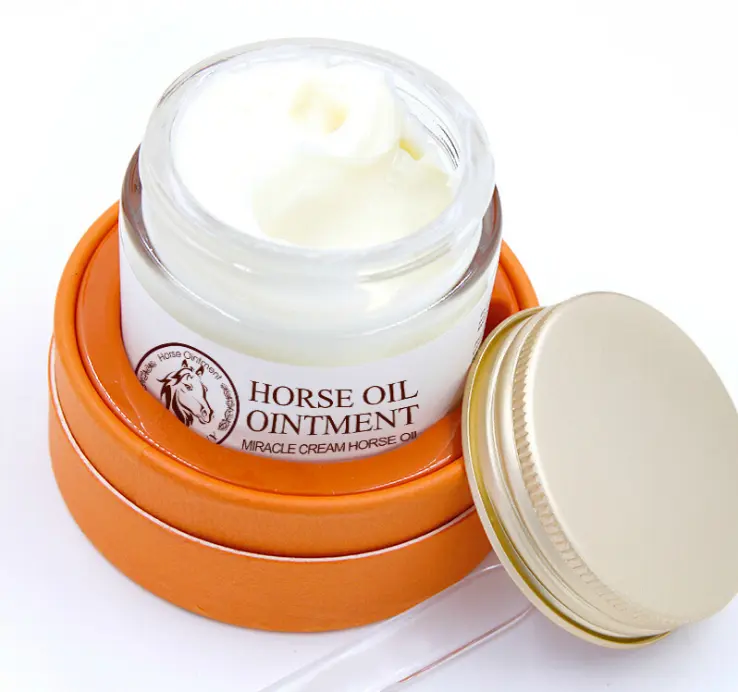 Buona qualità di olio di cavallo cicatrice crema di rimozione smagliature best anti-acne che offre servizio di OEM/ODM
